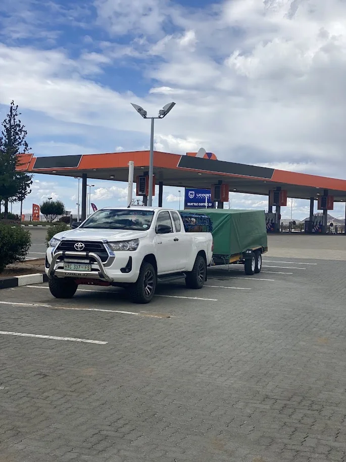 Small livestock load prepared for longer-distance transport